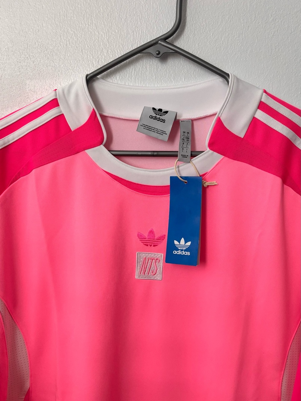 Adidas Pink NTS Soccer Jersey Shirt Top - Picture 3 of 5